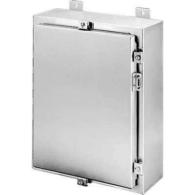 36x36x12 lockable junction box|Wallmount Hinged with NEMA Clamps Type 4X, 36x36x12, .